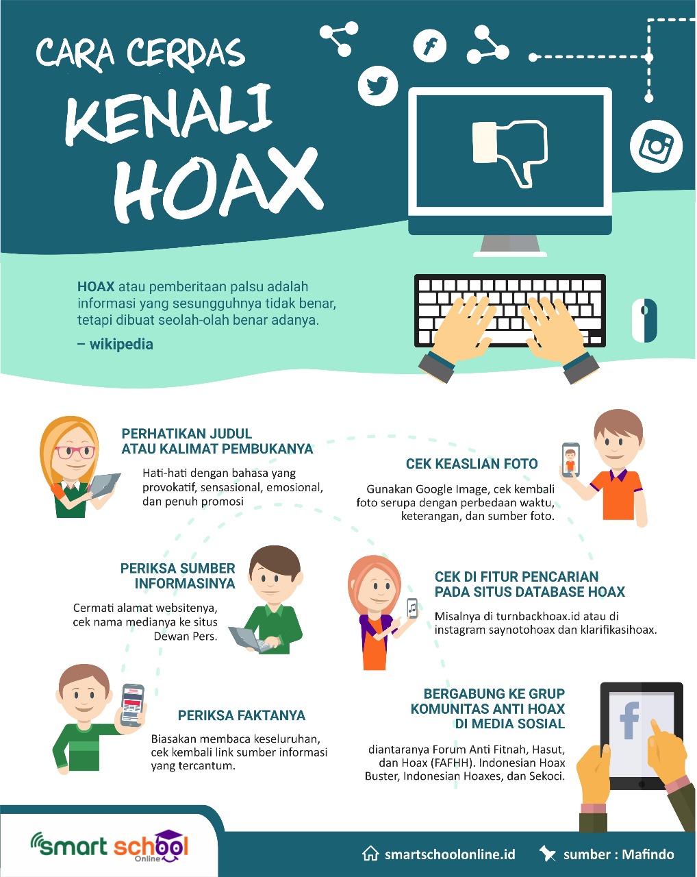 Cara Cerdas Kenali Hoax